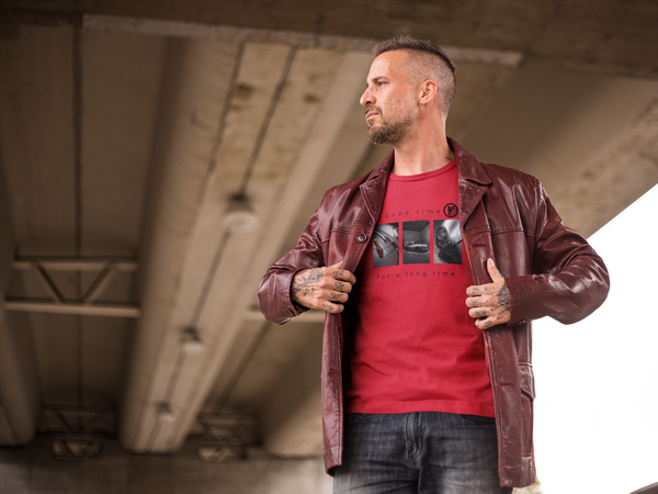 356 - A Good Time for a Long Time - Vintage Vices - T Shirt