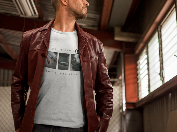 356 - A Good Time for a Long Time - Vintage Vices - T Shirt