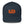 Load image into Gallery viewer, Front view of Flat 6 World Trucker Cap by Vintage Vices with orange embroidered lettering, all navy
