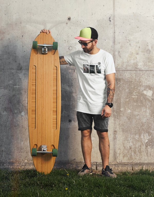 356 - A Good Time for a Long Time - Vintage Vices - T Shirt