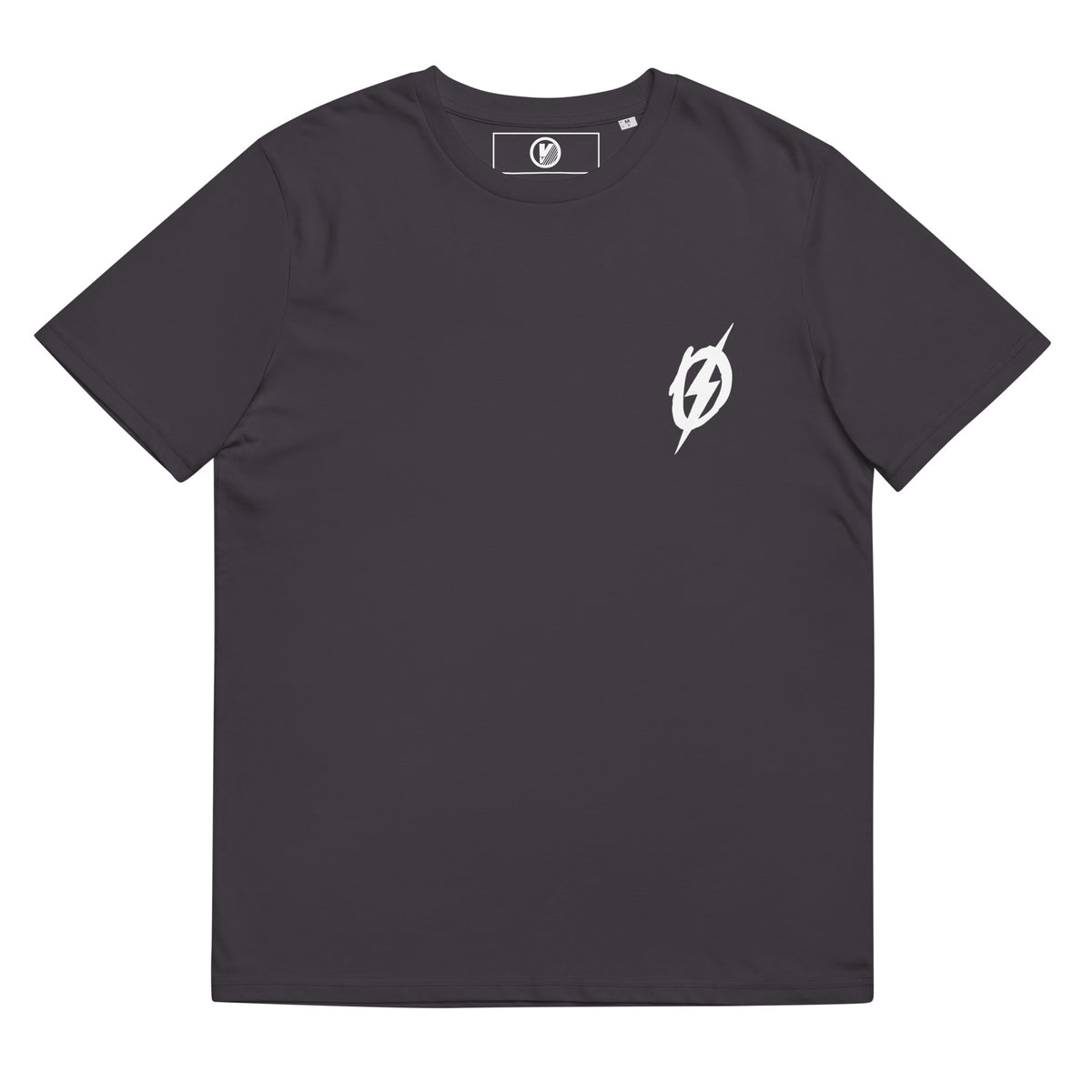 Front view of The Outlaws Scream 2 T-Shirt in anthracite by Vintage Vices