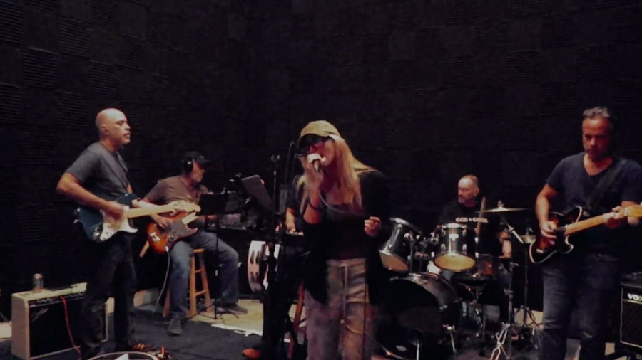 The Lufts on stage